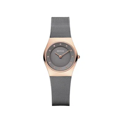 Bering Gray Stainless Steel Dress Women's Watch