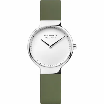 Pre-owned Bering Ladies Watch Wristwatch Max Rene - 15531-800 Silicone
