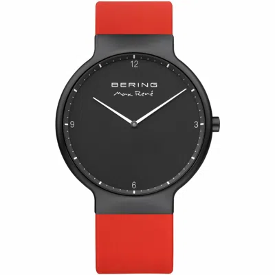 Pre-owned Bering Men's Wristwatch Max René Ultra Slim - 15540-904 Silicone Skin