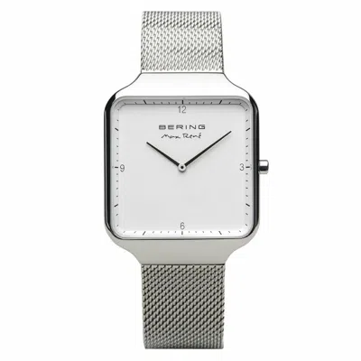 Pre-owned Bering Men's Wristwatch Max René Ultra Slim - 15836-004 Meshband