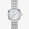 Bering Womens Silver Tone Stainless Steel Bracelet Watch 19126-700 In Gray