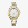 Bering Womens Two Tone Stainless Steel Bracelet Watch 18936-710 In Gold