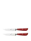 Berkel Steakmesser Mit Nieten (2er-set) In Red