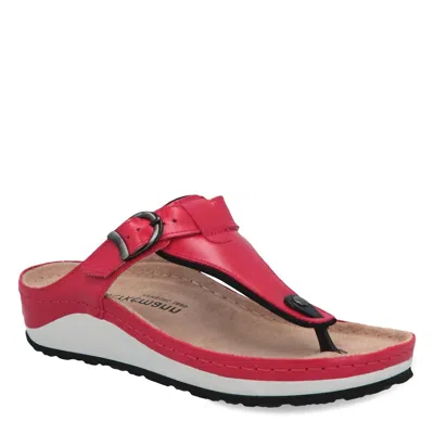 Berkemann Women's Mila Sandal In Red In Pink