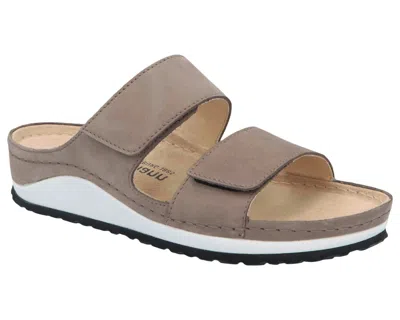 Berkemann Women's Senja Sandals In Mud Gray