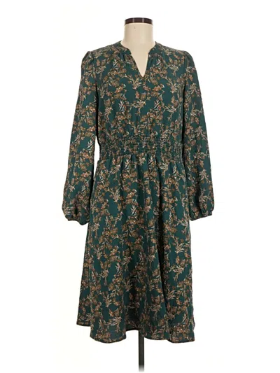 Pre-owned Berkley Jensen Casual Dress In Green