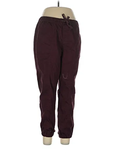 Pre-owned Berkley Jensen Casual Pants In Burgundy