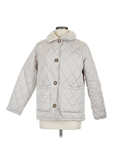 Pre-owned Berkley Jensen Coat In Gray