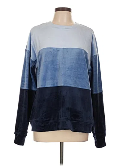 Pre-owned Berkley Jensen Pullover Sweater In Blue