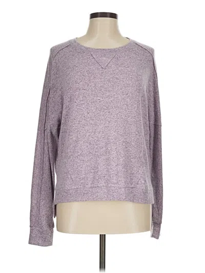 Pre-owned Berkley Jensen Pullover Sweater In Purple