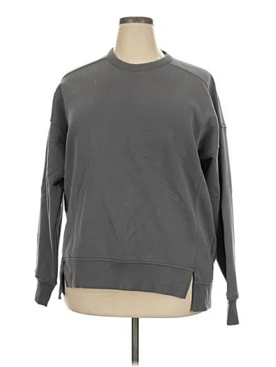 Pre-owned Berkley Jensen Sweatshirt In Gray