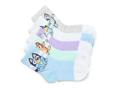 Berkshire Bluey Kids' Crew Socks 5 Pack In Multicolor