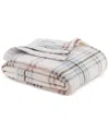 Berkshire Classic Velvety Plush Blanket, Full/queen, Exclusively At Macy's In Blue Plaid