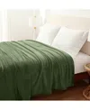 Berkshire Classic Velvety Plush Blanket, Full/queen, Exclusively At Macy's In Green