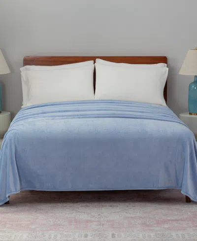 BERKSHIRE CLASSIC VELVETY PLUSH BLANKET, TWIN, EXCLUSIVELY AT MACY'S