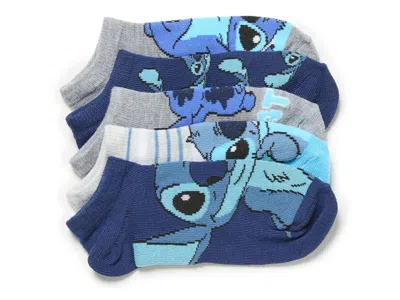 Berkshire Disney Stitch Kids' No Show Socks Kids' In Multicolor
