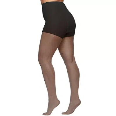 Berkshire Hosiery Shimmers Pantyhose Plus 4412 In Black