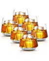 Berkware Set Of 6 Old Fashioned Whiskey Tumblers