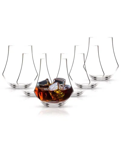Berkware Set Of 6 Whiskey & Brandy Tasting Tulip G In Transparent