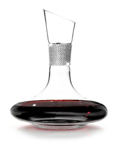 Berkware Wine Decanter With Rhinestone Diamond In Transparent