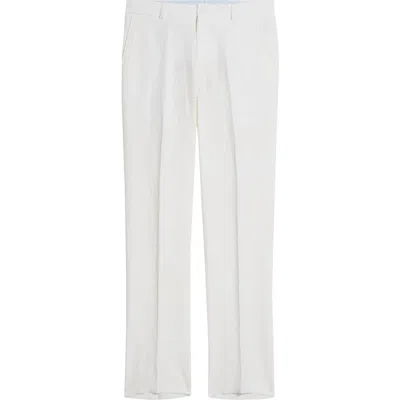 Berle Flat Front Linen Dress Pants