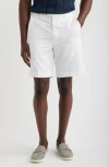 Berle Microfiber Flat Front Shorts In Multi