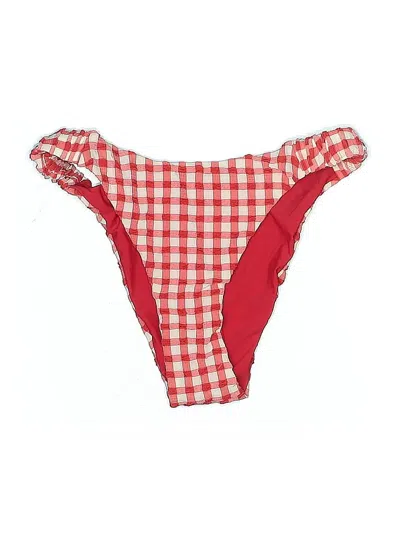 Pre-owned Berlook Swimsuit Bottoms In Red