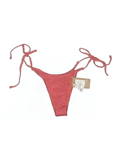 Pre-owned Berlook Swimsuit Bottoms In Red