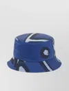 Berluti Abstract Scritto Bucket Hat In Blue