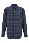 Berluti Blue Alessandro Scritto Checks Shirt
