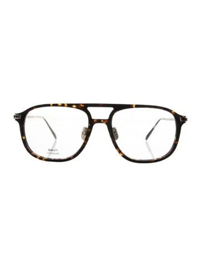 Pre-owned Berluti Aviator Eyeglasses In Brown