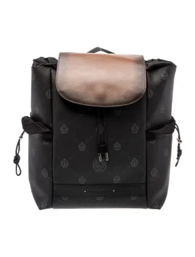 Pre-owned Berluti Backpack In Black