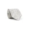 Berluti Jacquard Scritto Silk Tie In White