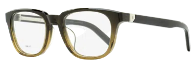 Berluti Bl50019u Rounded Rectangle Acetate Eyeglasses In Yellow