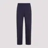 Berluti Dark Blue Blue Cotton Track Pants In Blue