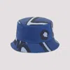 BERLUTI BLUE GIANT SCRITTO BUCKET HAT