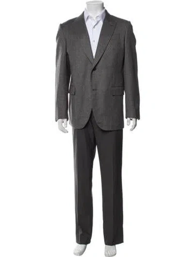 Pre-owned Berluti Cashmere Blazer In Gray