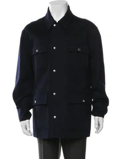 Pre-owned Berluti Cashmere Jacket In Blue
