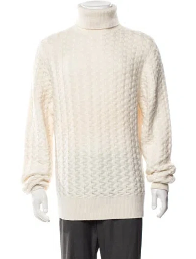 Pre-owned Berluti Cashmere Patterned Pullover In Neutrals