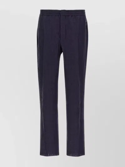 BERLUTI CHEVRON TROUSERS ELASTIC WAISTBAND