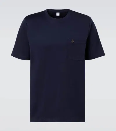 Berluti Cotton Jersey T-shirt In Blue