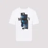 Berluti Optic White Printed Cotton T-shirt In B Optic White Marine
