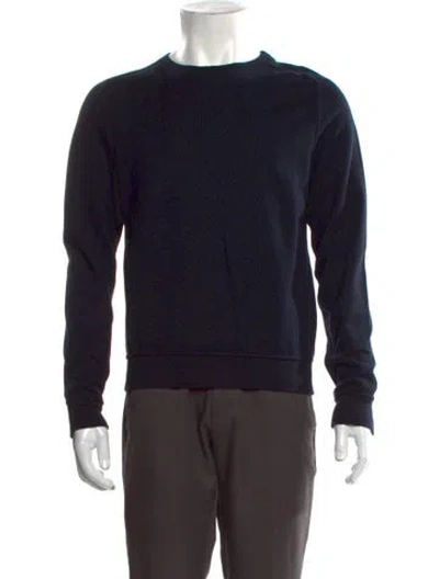 Pre-owned Berluti Crew Neck Long Sleeve Sweatshirt In Black