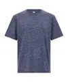 Berluti Crew Neck Short-sleeved T-shirt In Blue