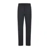 Berluti Dark Lead Mysterious Grey Wool Pants In Black
