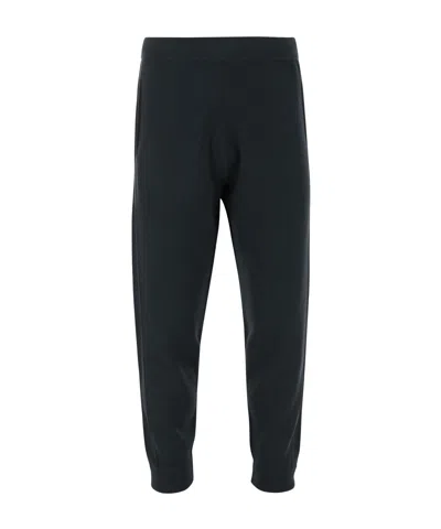 Berluti Elastic Waist Casual Pants In Blue