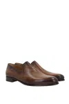 Berluti Round Toe Loafers In Brown