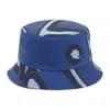 Berluti Abstract Scritto Bucket Hat In Blue