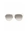 Berluti Gradient Effect Pilot Sunglasses In Gray