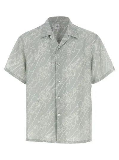 Berluti Green Marbeuf Scritto Shirt